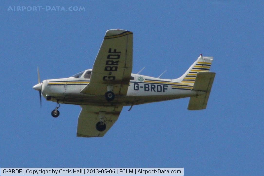 G-BRDF, 1977 Piper PA-28-161 Cherokee Warrior II C/N 28-7716085, White Waltham Airfield Ltd