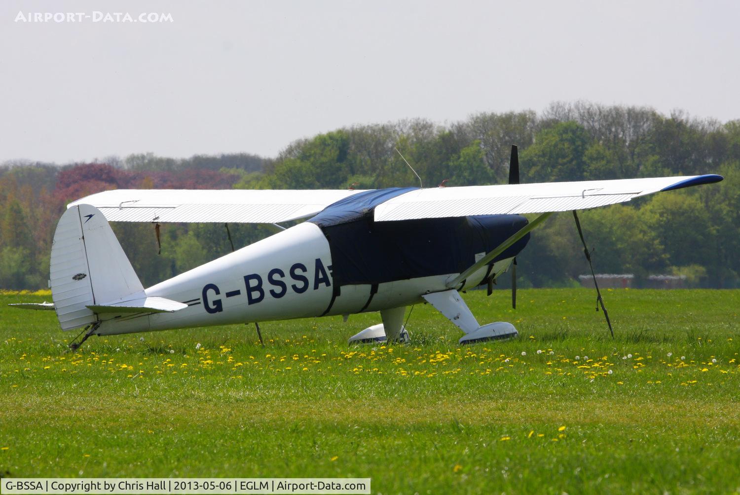 G-BSSA, 1946 Luscombe 8E Silvaire Silvaire C/N 4176, White Waltham resident