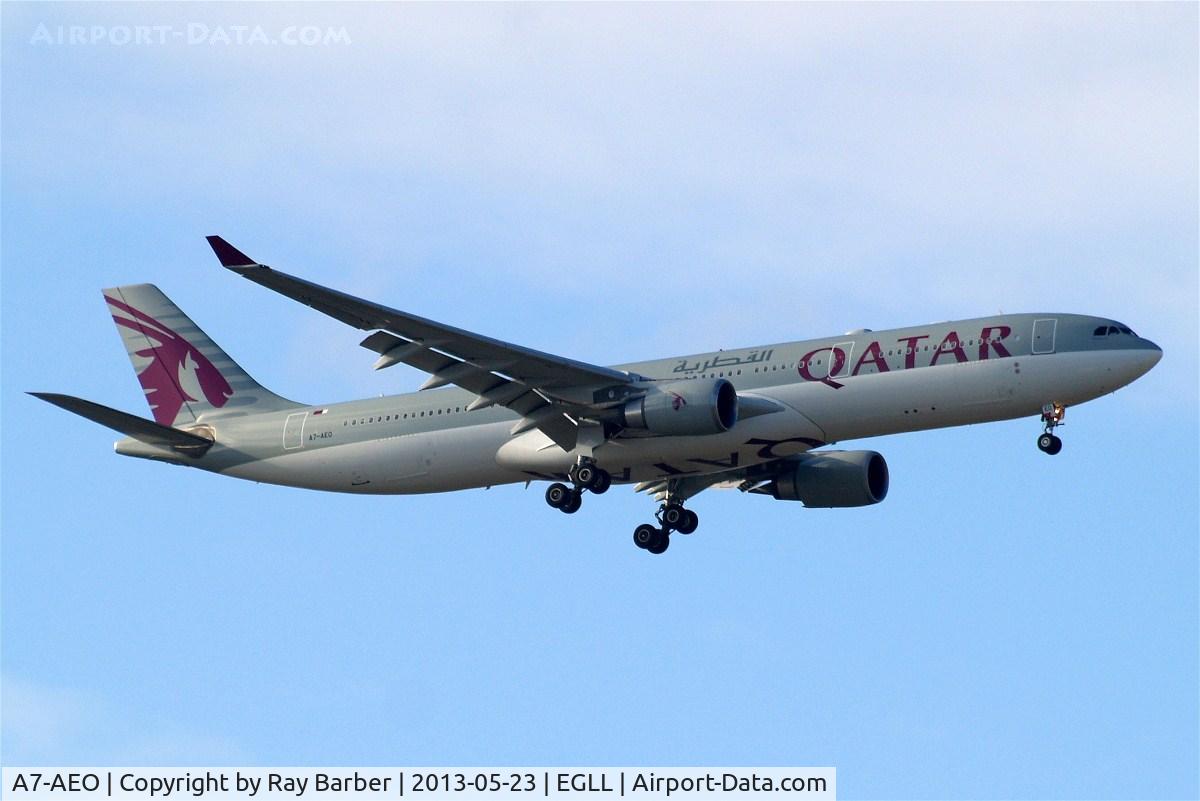 A7-AEO, 2008 Airbus A330-302 C/N 918, Airbus A330-302 [918] (Qatar Airways) Home~G 23/05/2013