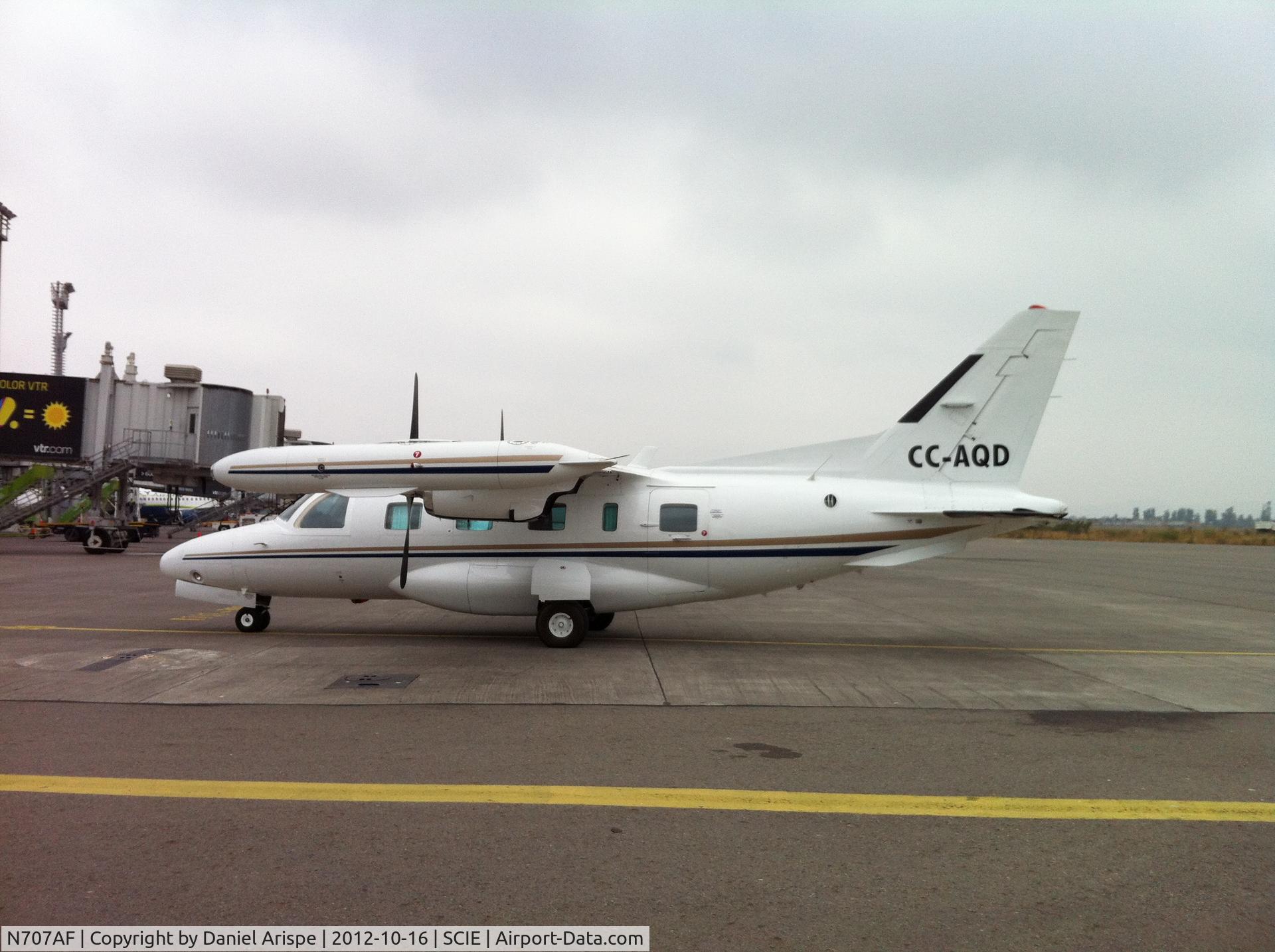 N707AF, 1977 Mitsubishi MU-2B-36A C/N 707SA, Bought in Argentina under US flag 707SA. Registered in Chile in 2011