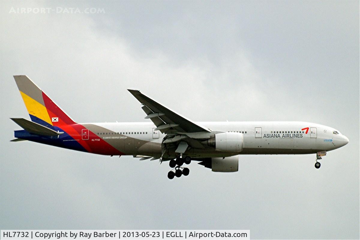 HL7732, 2004 Boeing 777-28E/ER C/N 29174, Boeing 777-28EER [29174] (Asiana Airlines) Home~G 23/05/2013
