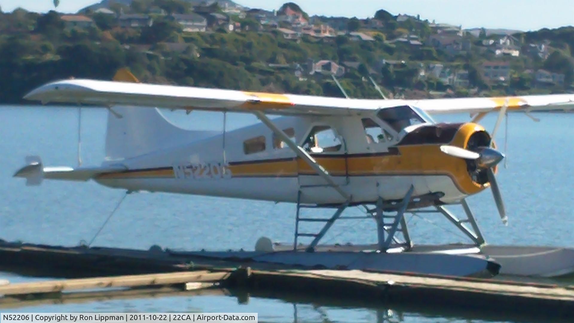N52206, 1942 Boeing A75N1(PT17) C/N 75-2275, On San Fransisco Bay near Sausalito, CA
10/22/2011