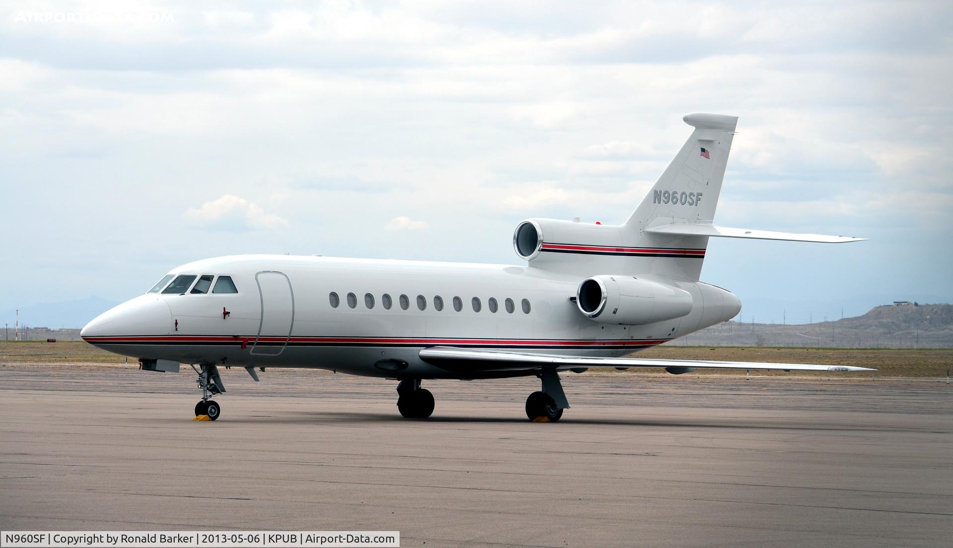 N960SF, 1999 Dassault Falcon 900EX C/N 62, Pueblo