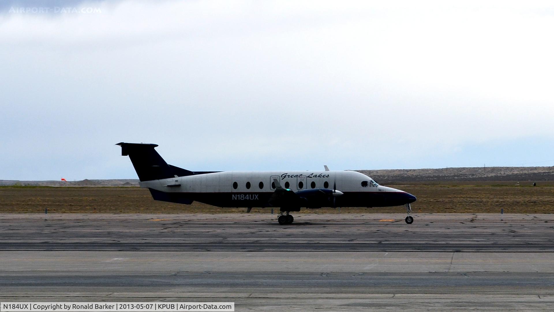 N184UX, 1995 Beech 1900D C/N UE-184, Taxi Pueblo