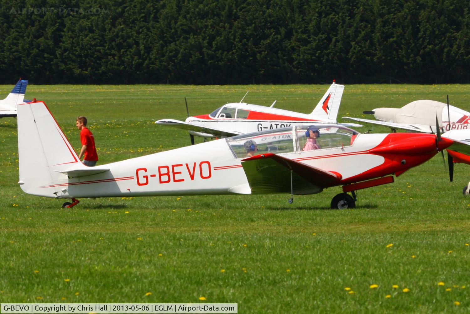 G-BEVO, 1971 Sportavia-Putzer RF-5 C/N 5107, visitor from Edge Hill Airfield