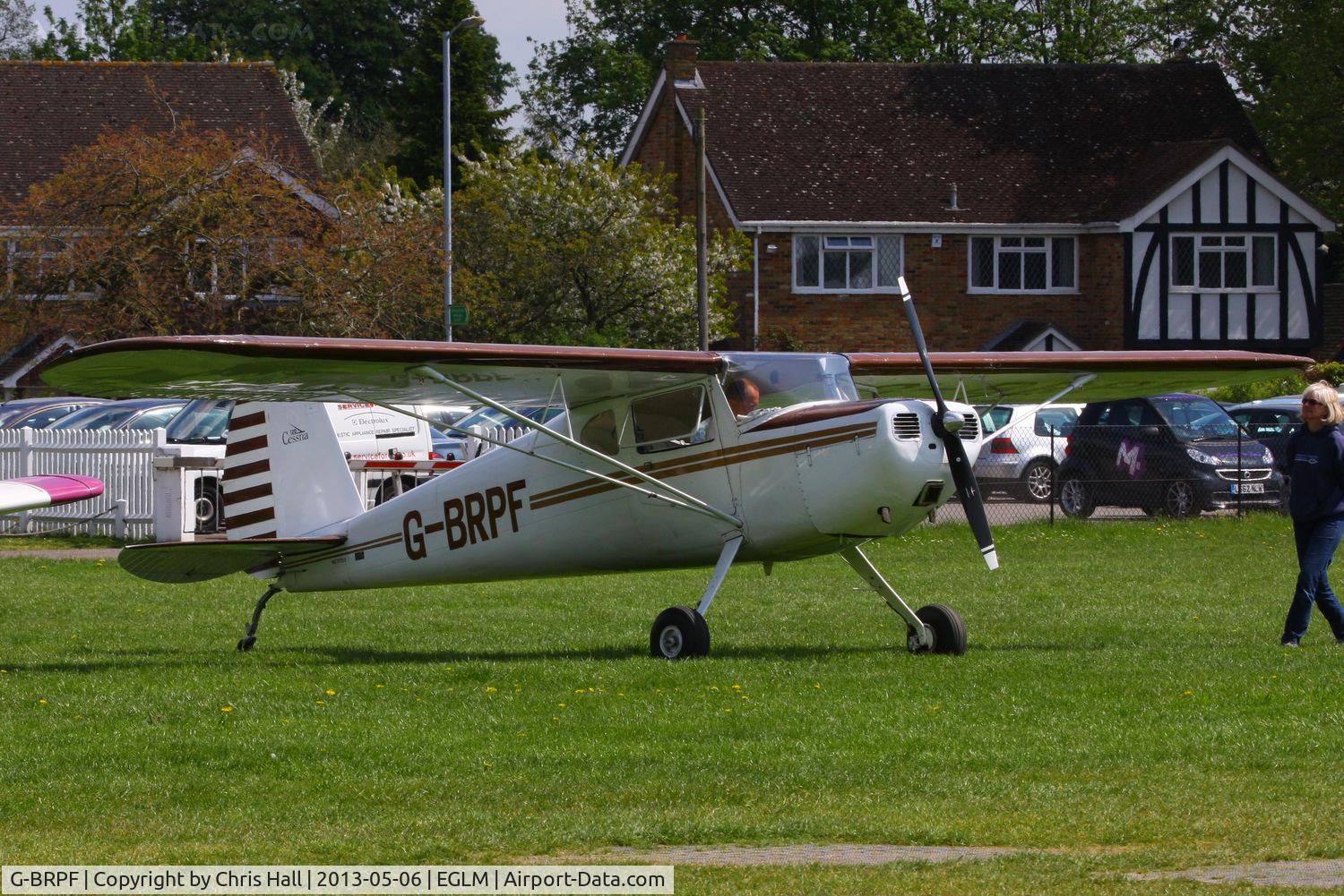 G-BRPF, 1946 Cessna 120 C/N 9902, White Waltham visitor