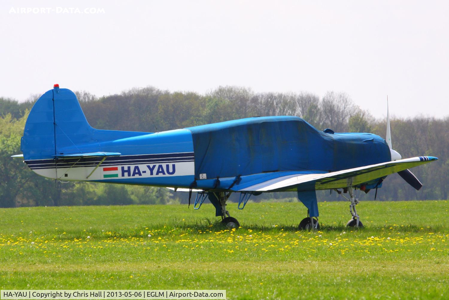 HA-YAU, 1998 Yakovlev Yak-18T C/N 15-35, White Waltham resident