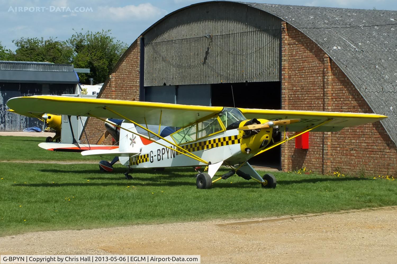 G-BPYN, 1943 Piper L-4H Grasshopper (J3C-65D) C/N 11422, White Waltham resident