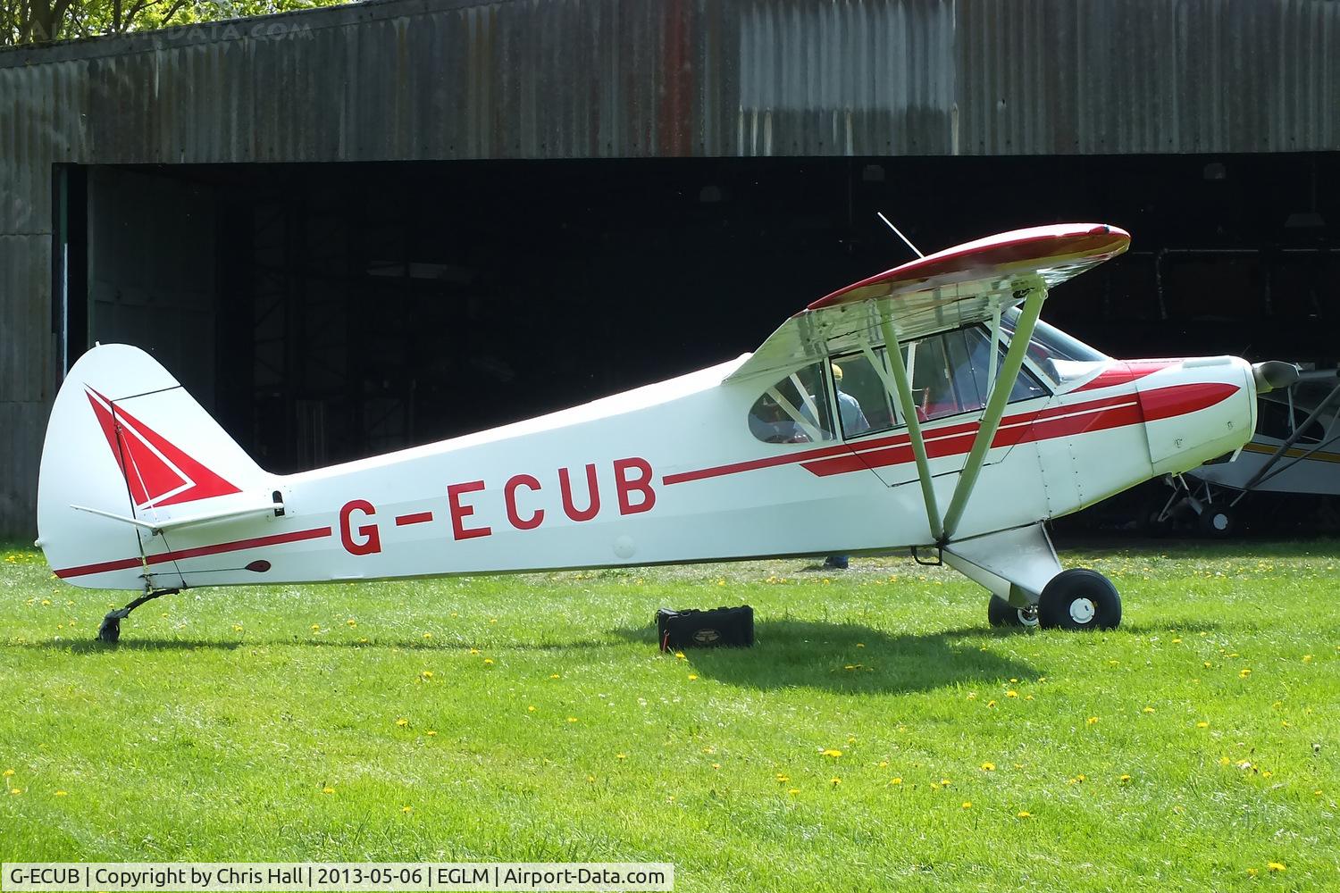 G-ECUB, 1958 Piper PA-18 Super Cub C/N 18-6279, White Waltham resident