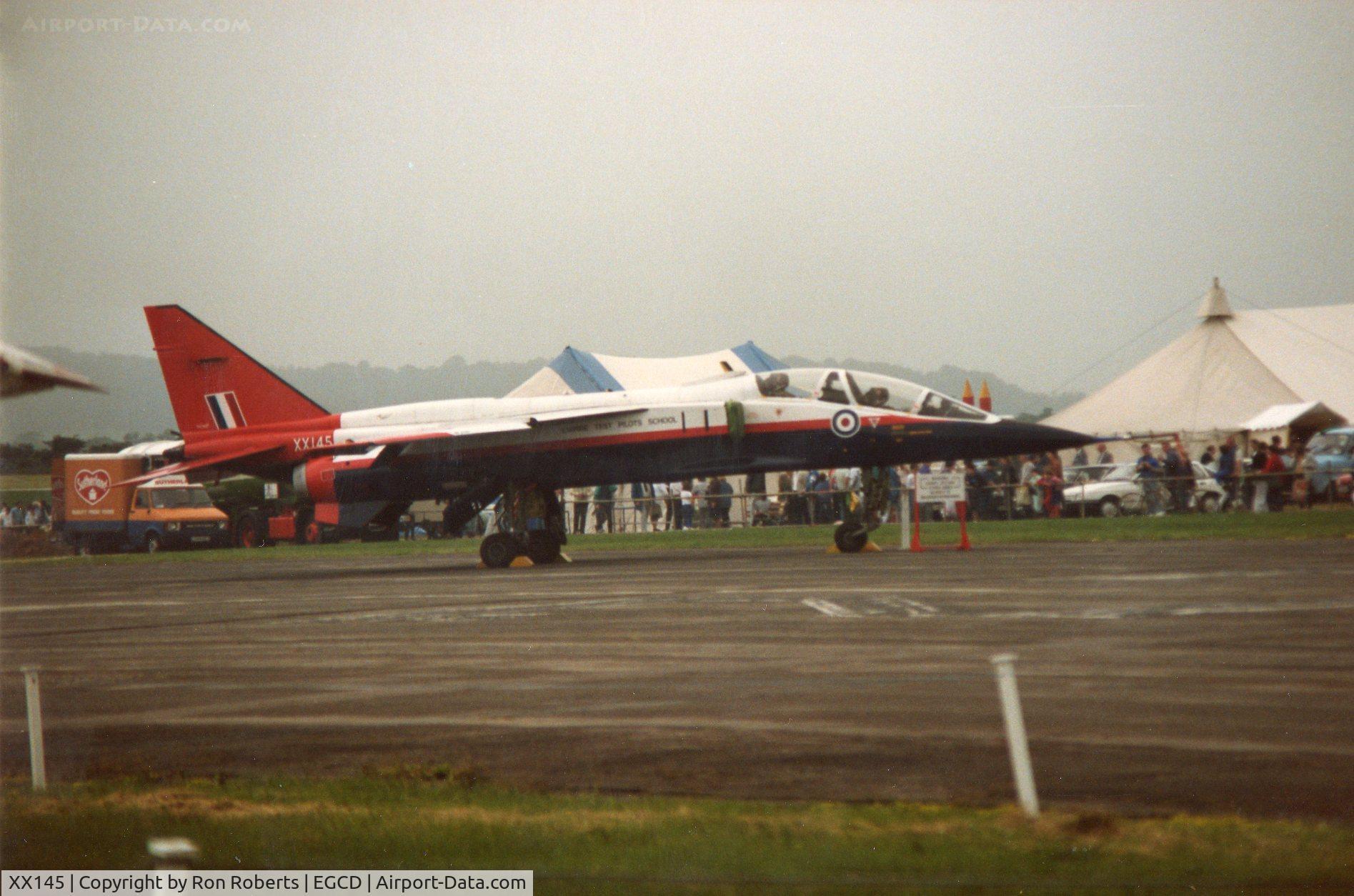 XX145, 1975 Sepecat Jaguar T.2A C/N B.10, Woodford Airshow