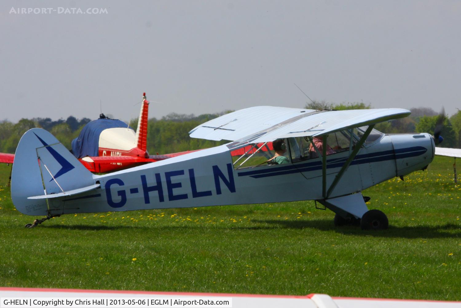 G-HELN, 1958 Piper L-21B Super Cub (PA-18-135) C/N 18-3400, White Waltham resident