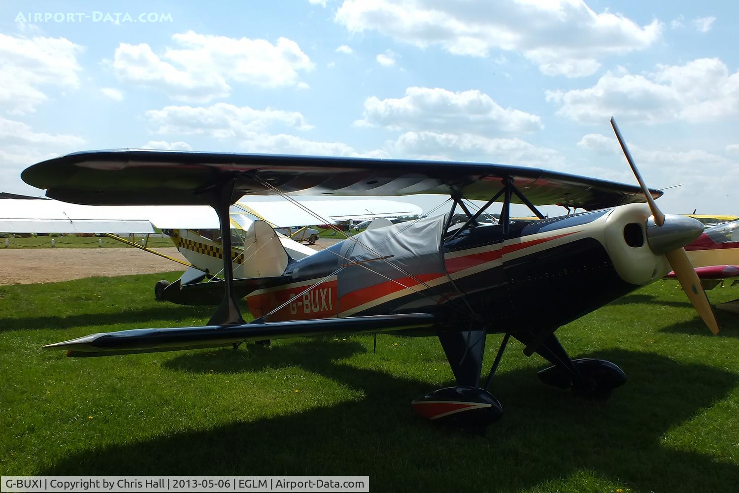 G-BUXI, 1995 Steen Skybolt C/N PFA 064-10755, White Waltham resident