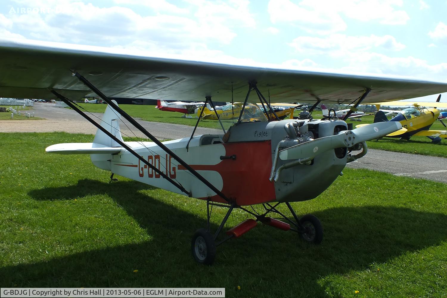 G-BDJG, 1982 Luton LA-4A Minor C/N PFA 828, White Waltham resident