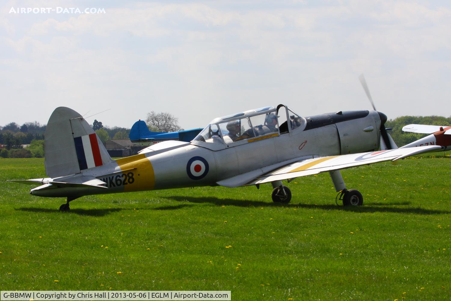 G-BBMW, 1950 De Havilland DHC-1 Chipmunk T.10 C/N C1/0641, White Waltham visitor