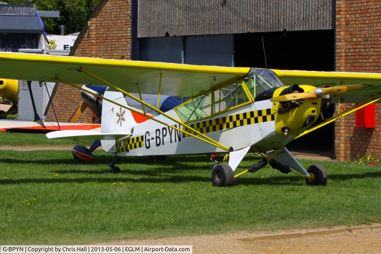 G-BPYN, 1943 Piper L-4H Grasshopper (J3C-65D) C/N 11422, White Waltham resident