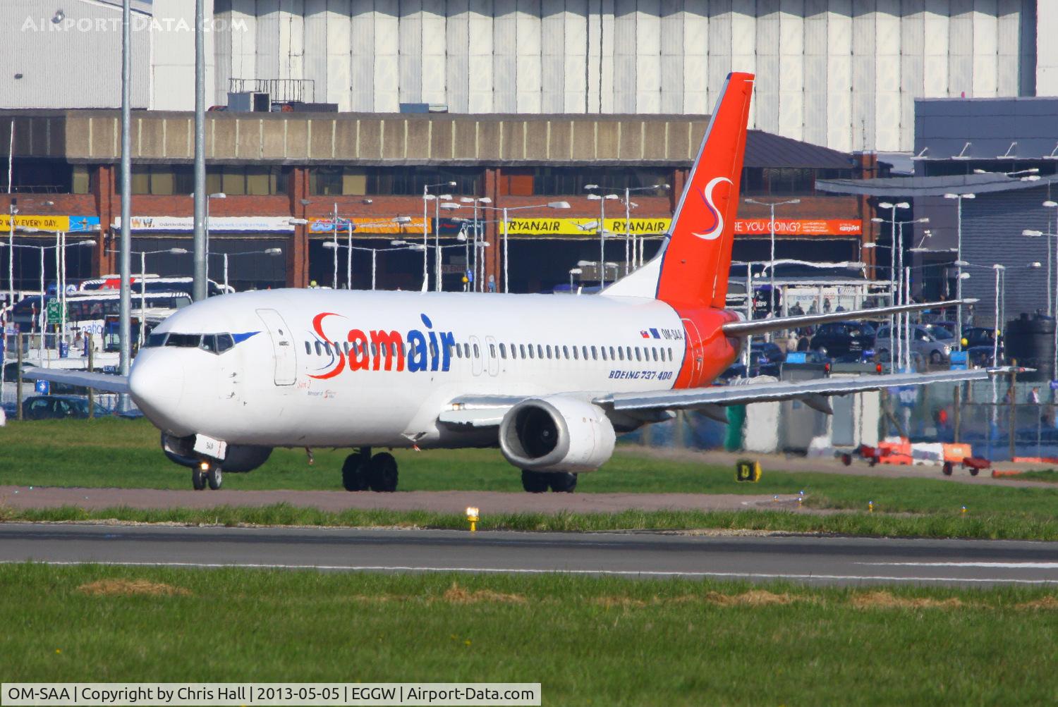 OM-SAA, 1992 Boeing 737-476 C/N 24439, Samair