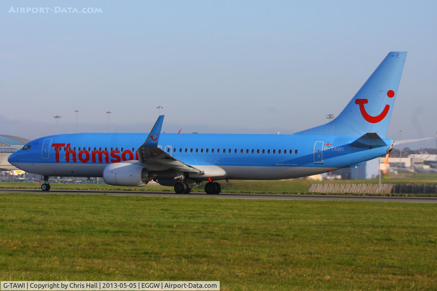 G-TAWI, 2012 Boeing 737-8K5 C/N 37267, Thomson