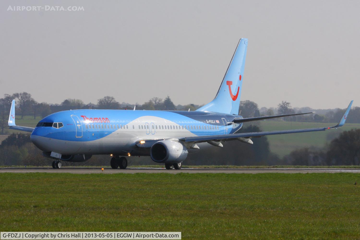 G-FDZJ, 2007 Boeing 737-8K5 C/N 34690, Thomson