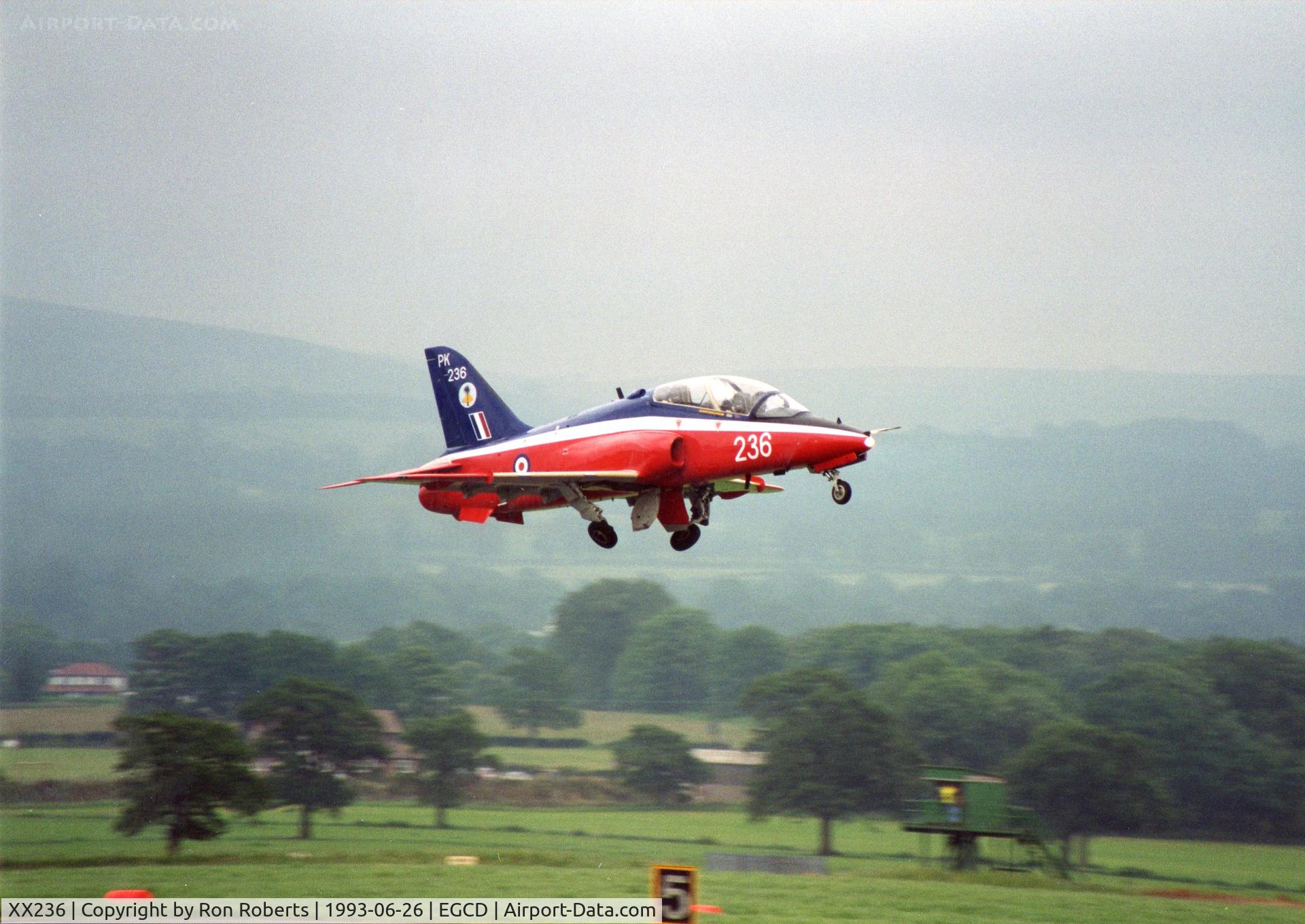 XX236, 1978 Hawker Siddeley Hawk T.1 C/N 072/312072, Woodford Airshow