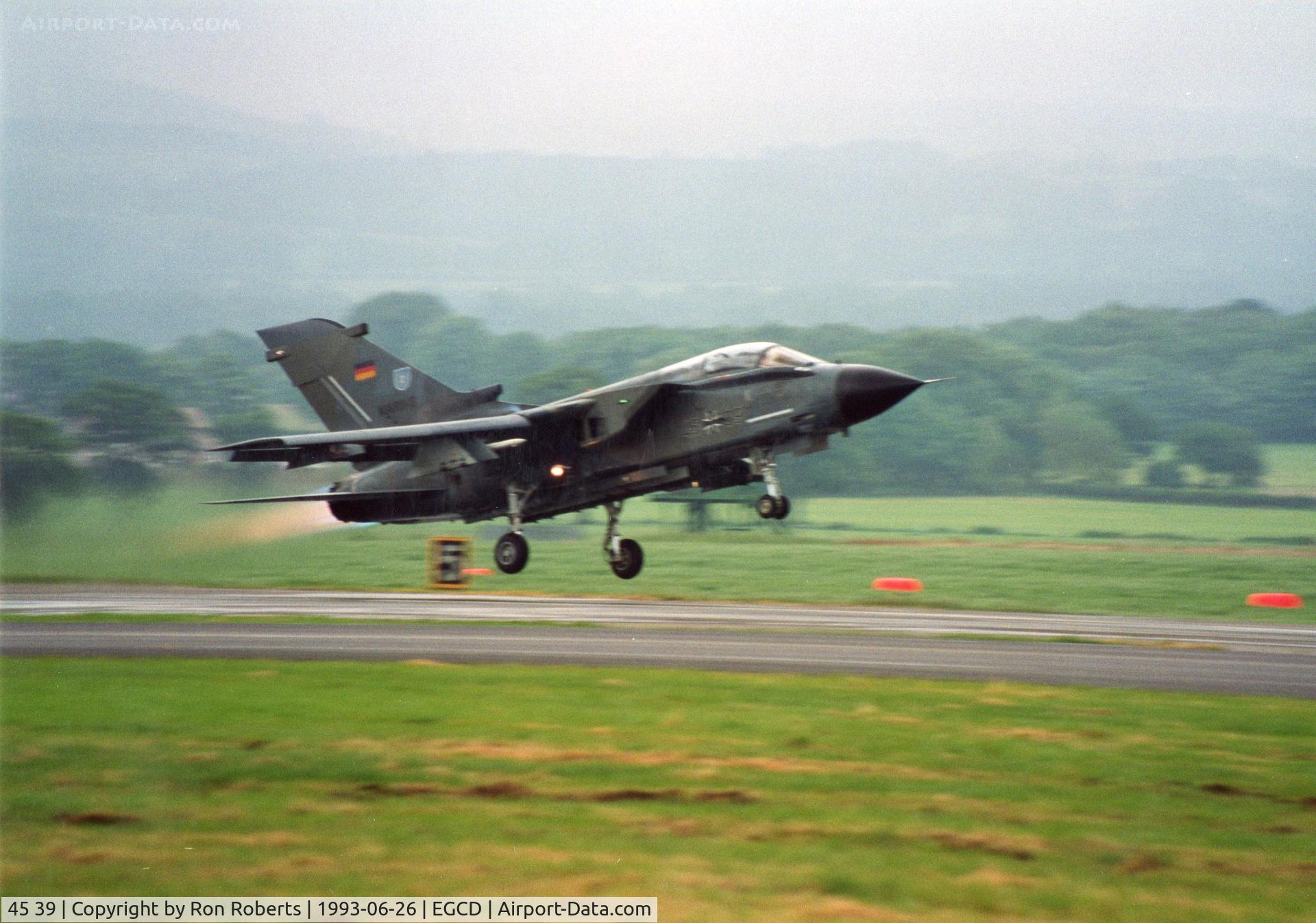 45 39, 1985 Panavia Tornado IDS C/N 599/GS187/4239, Woodford Airshow