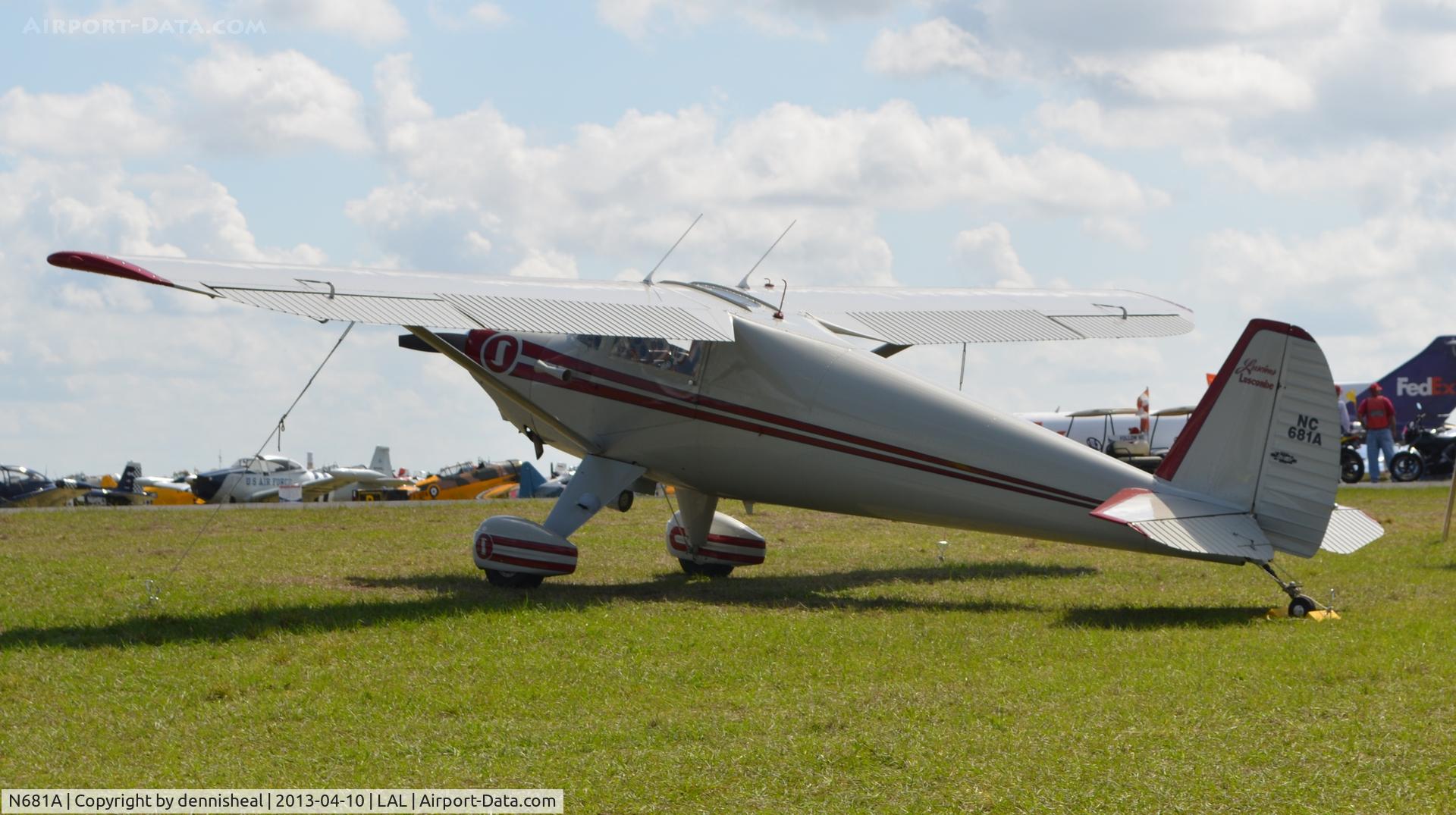 N681A, 1948 Luscombe 8A C/N 5872, 1948 LUSCOMBE 8A AT SUN N FUN
