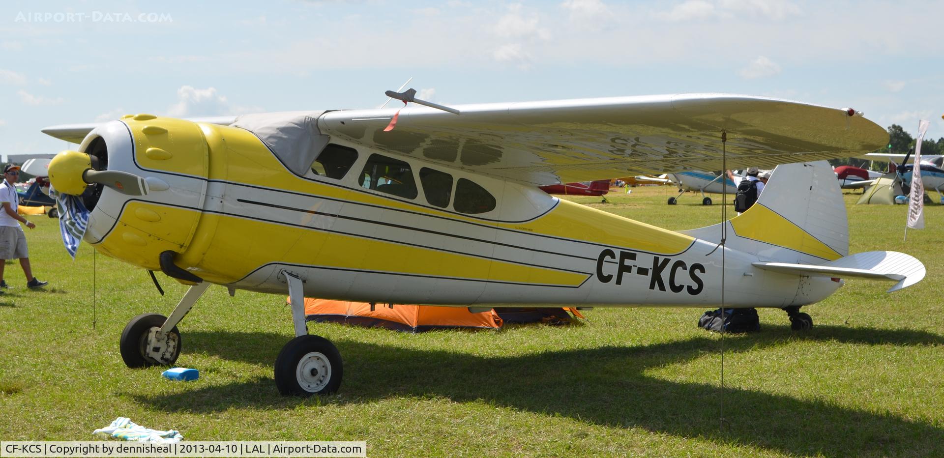 CF-KCS, 1947 Cessna 195 C/N 7034, 1947 CESSNA 195