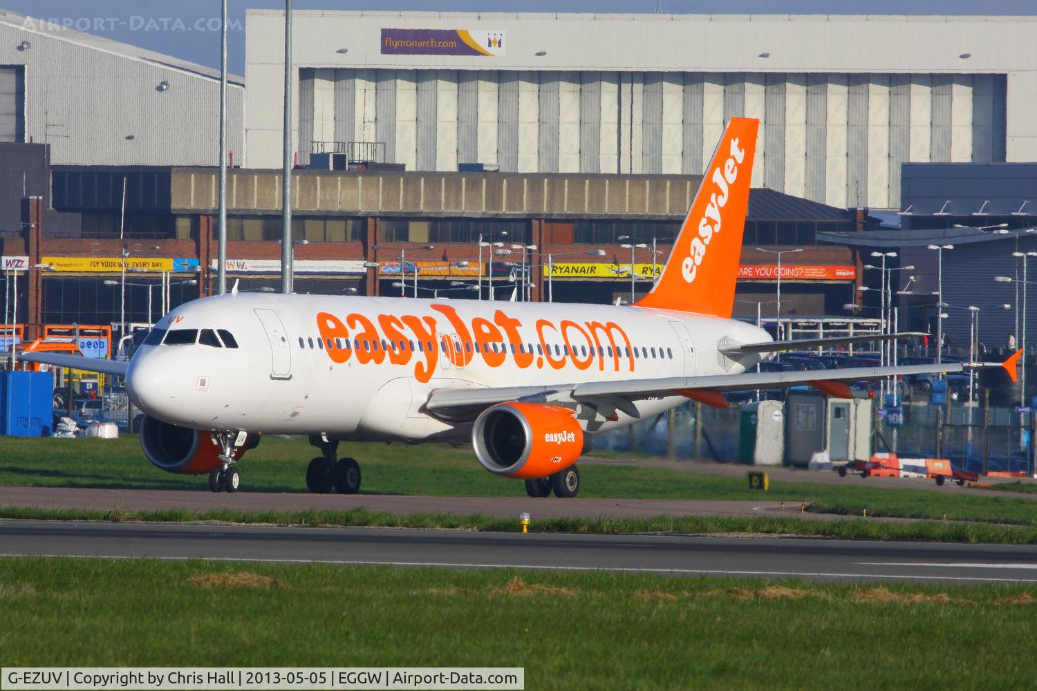 G-EZUV, 2012 Airbus A320-214 C/N 5111, easyJet
