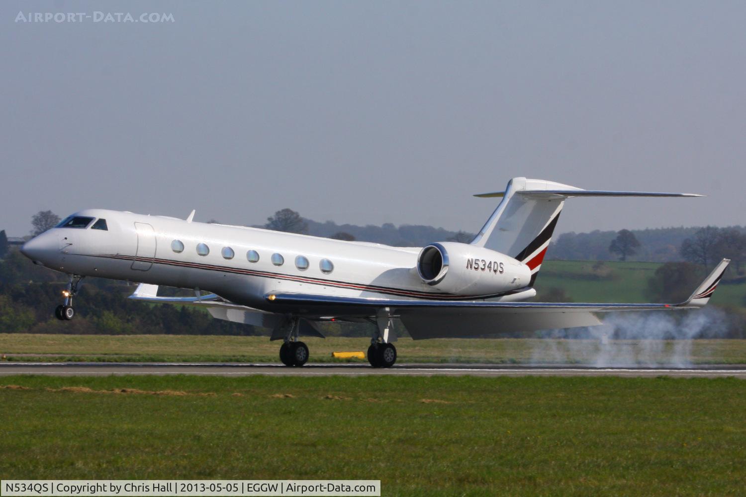 N534QS, 2006 Gulfstream Aerospace GV-SP (G550) C/N 5103, NetJets
