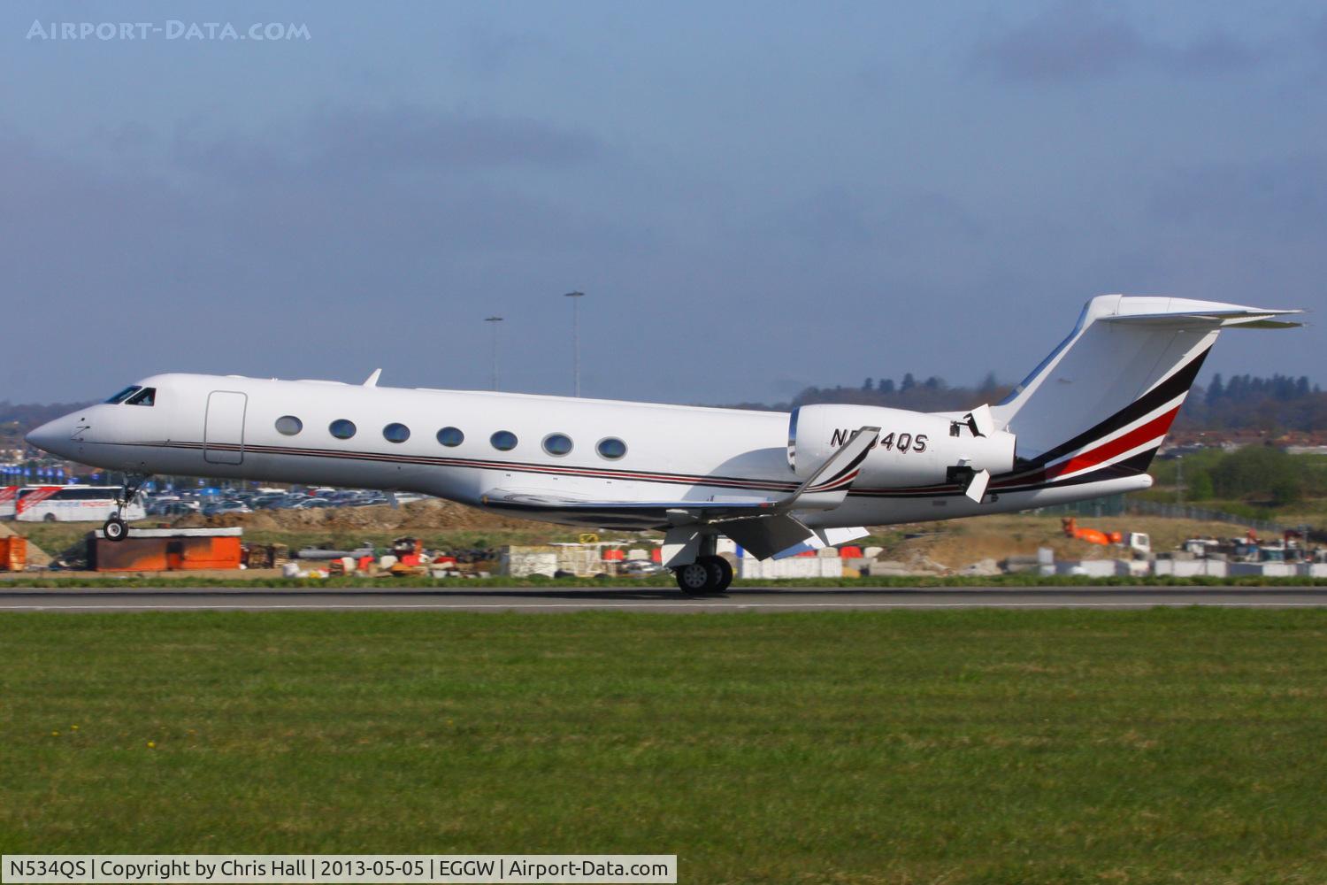 N534QS, 2006 Gulfstream Aerospace GV-SP (G550) C/N 5103, NetJets