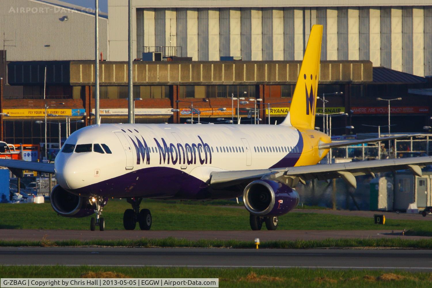 G-ZBAG, 2006 Airbus A321-231 C/N 2793, Monarch