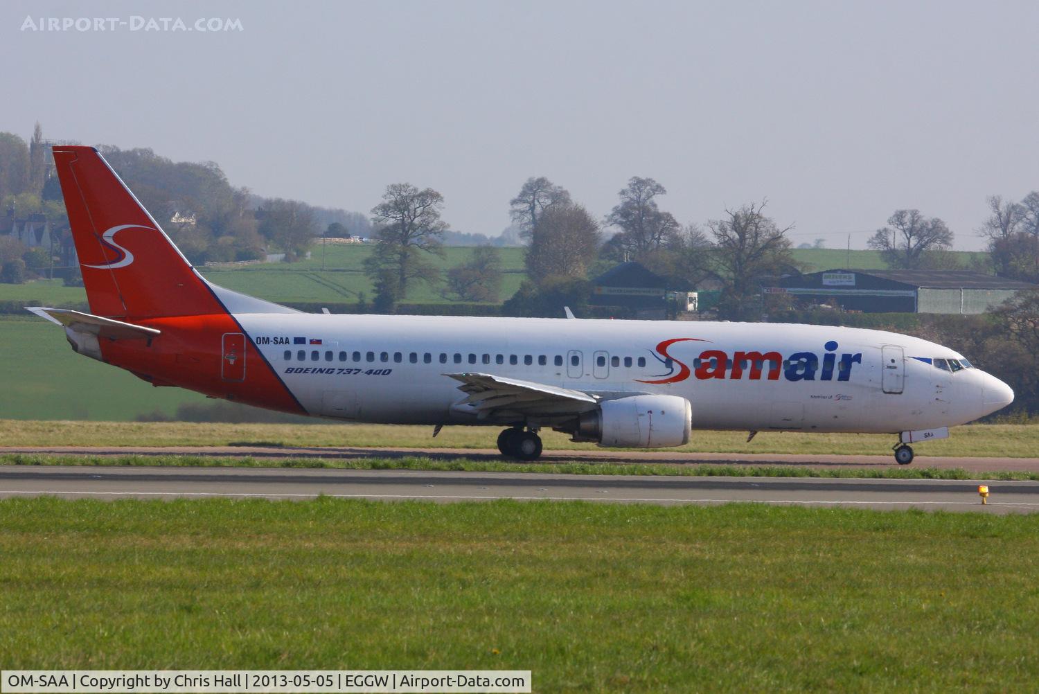 OM-SAA, 1992 Boeing 737-476 C/N 24439, Samair