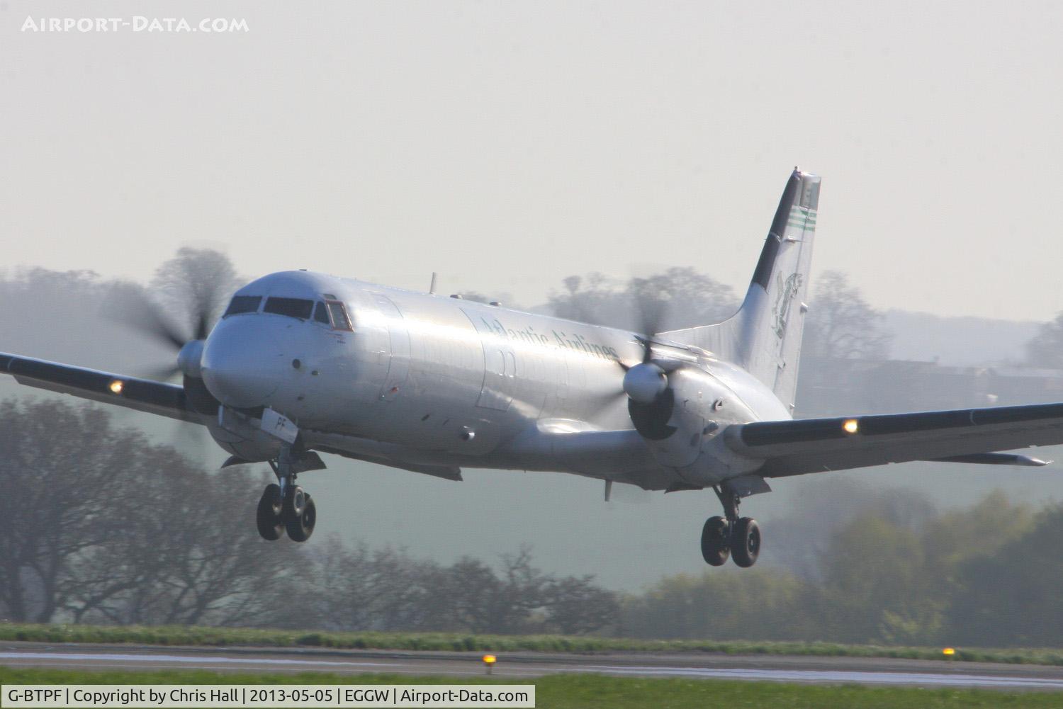 G-BTPF, 1989 British Aerospace ATP(F) C/N 2013, Atlantic Airlines