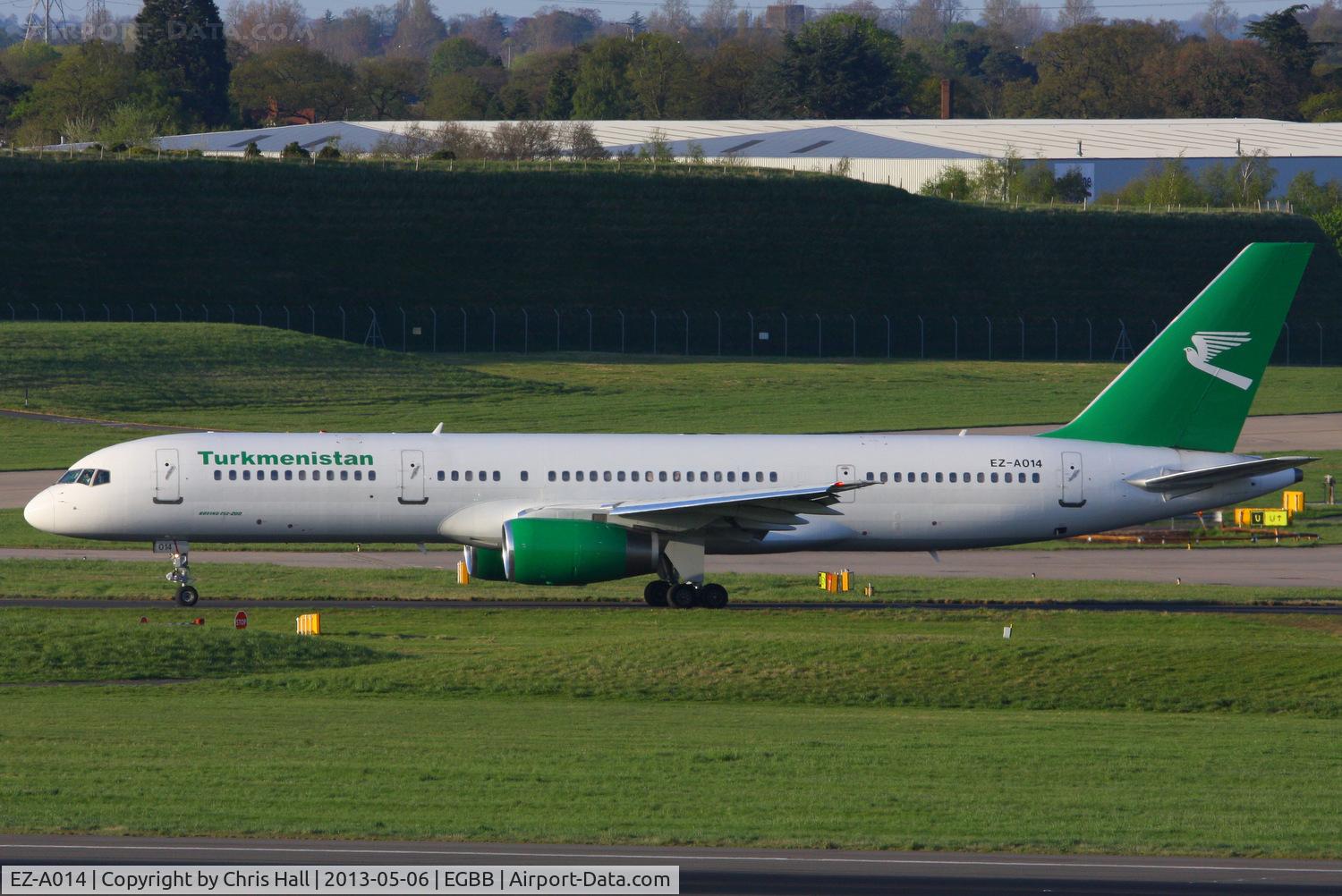 EZ-A014, 2001 Boeing 757-22K C/N 30863, Turkmenistan Airlines