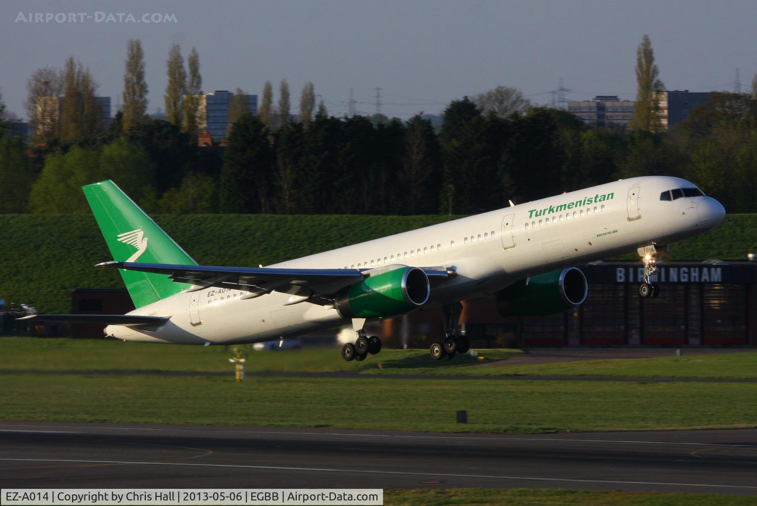 EZ-A014, 2001 Boeing 757-22K C/N 30863, Turkmenistan Airlines