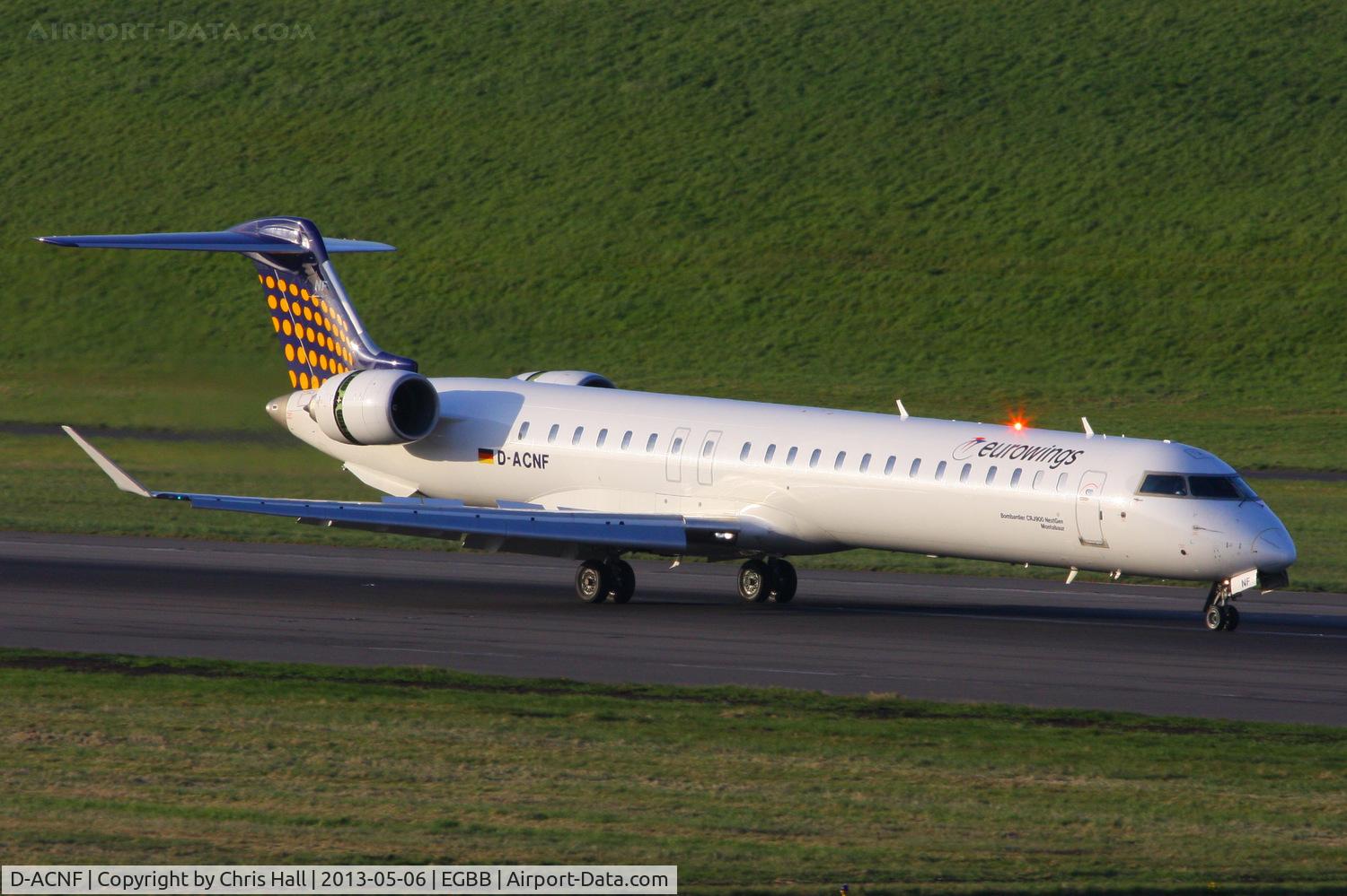 D-ACNF, 2009 Bombardier CRJ-900 (CL-600-2D24) C/N 15243, Eurowings