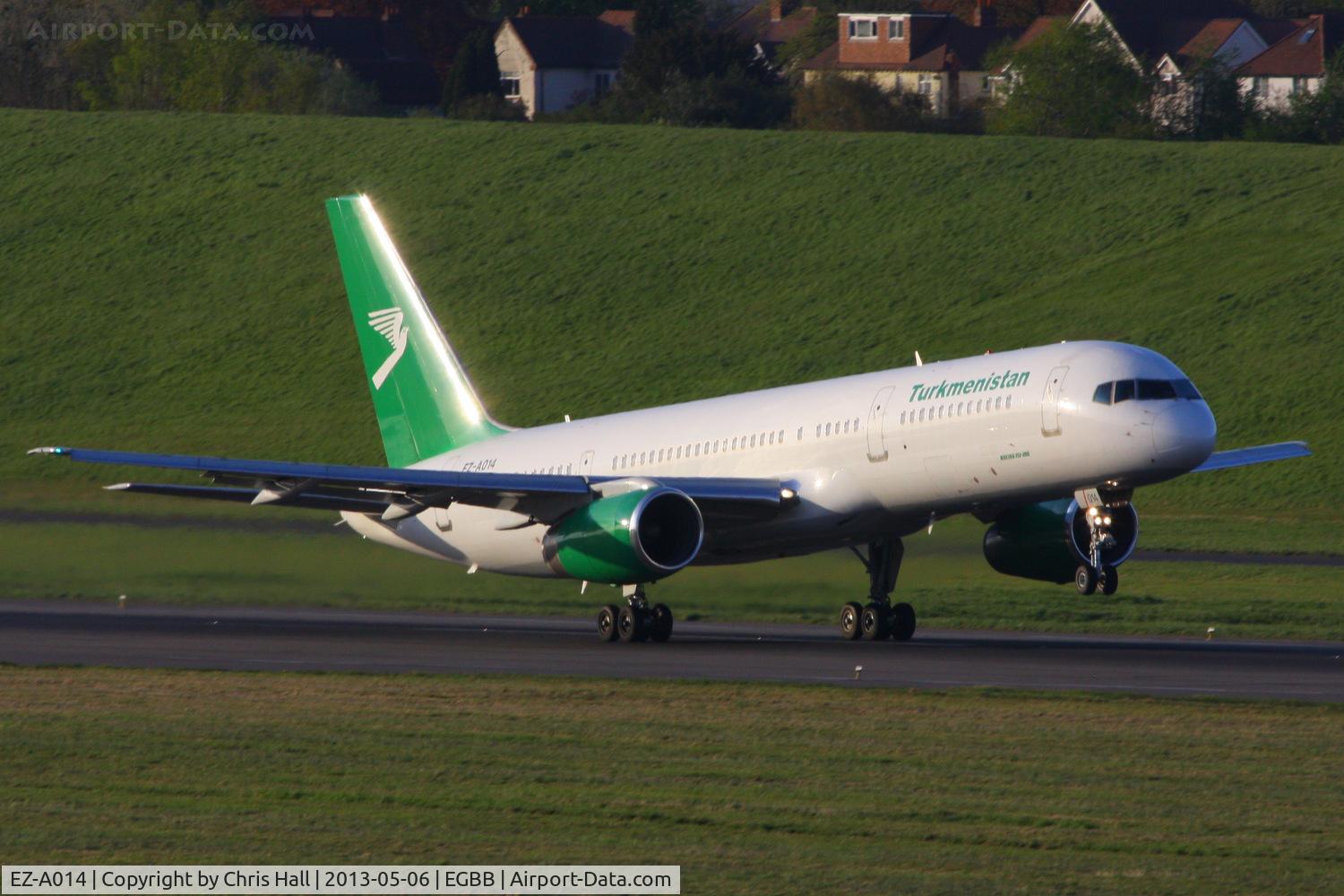 EZ-A014, 2001 Boeing 757-22K C/N 30863, Turkmenistan Airlines
