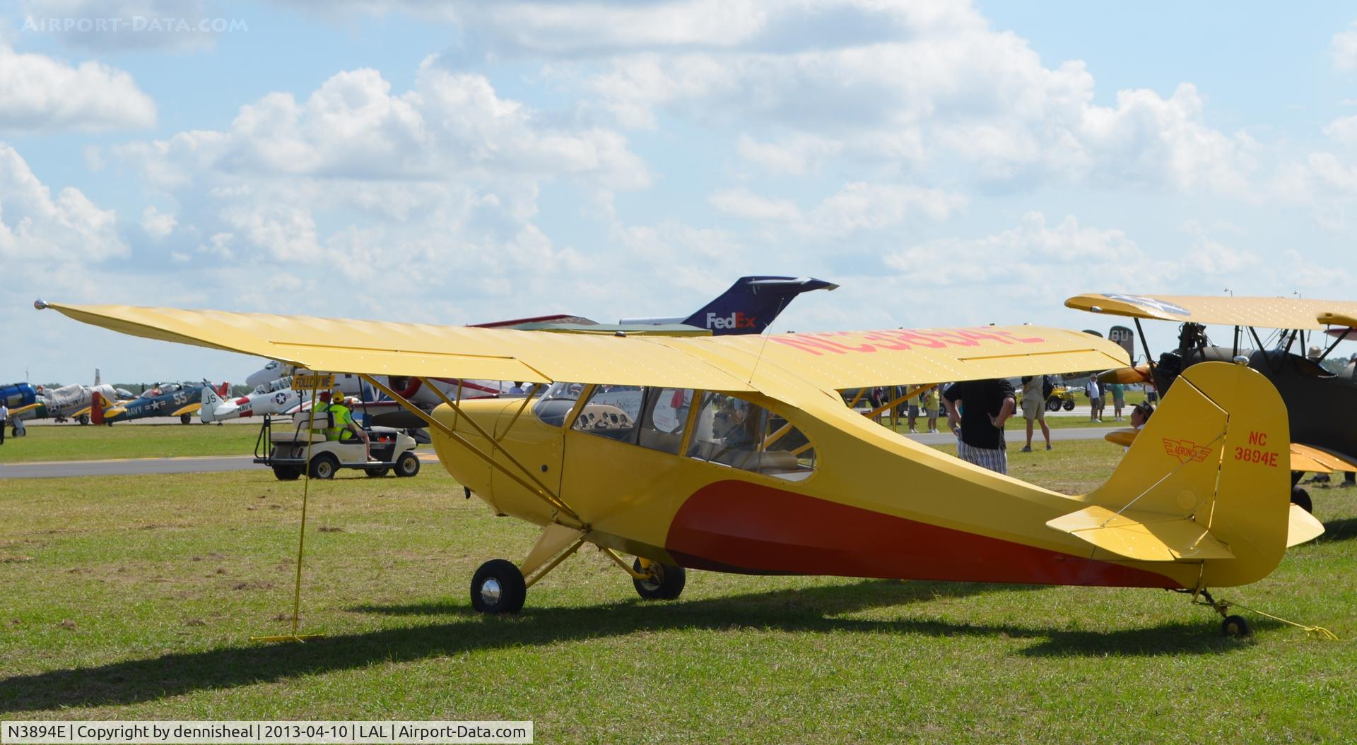 N3894E, 1947 Champion 7AC C/N 7AC-7111, 1947 CHANPION 7AC AT SUN N FUN