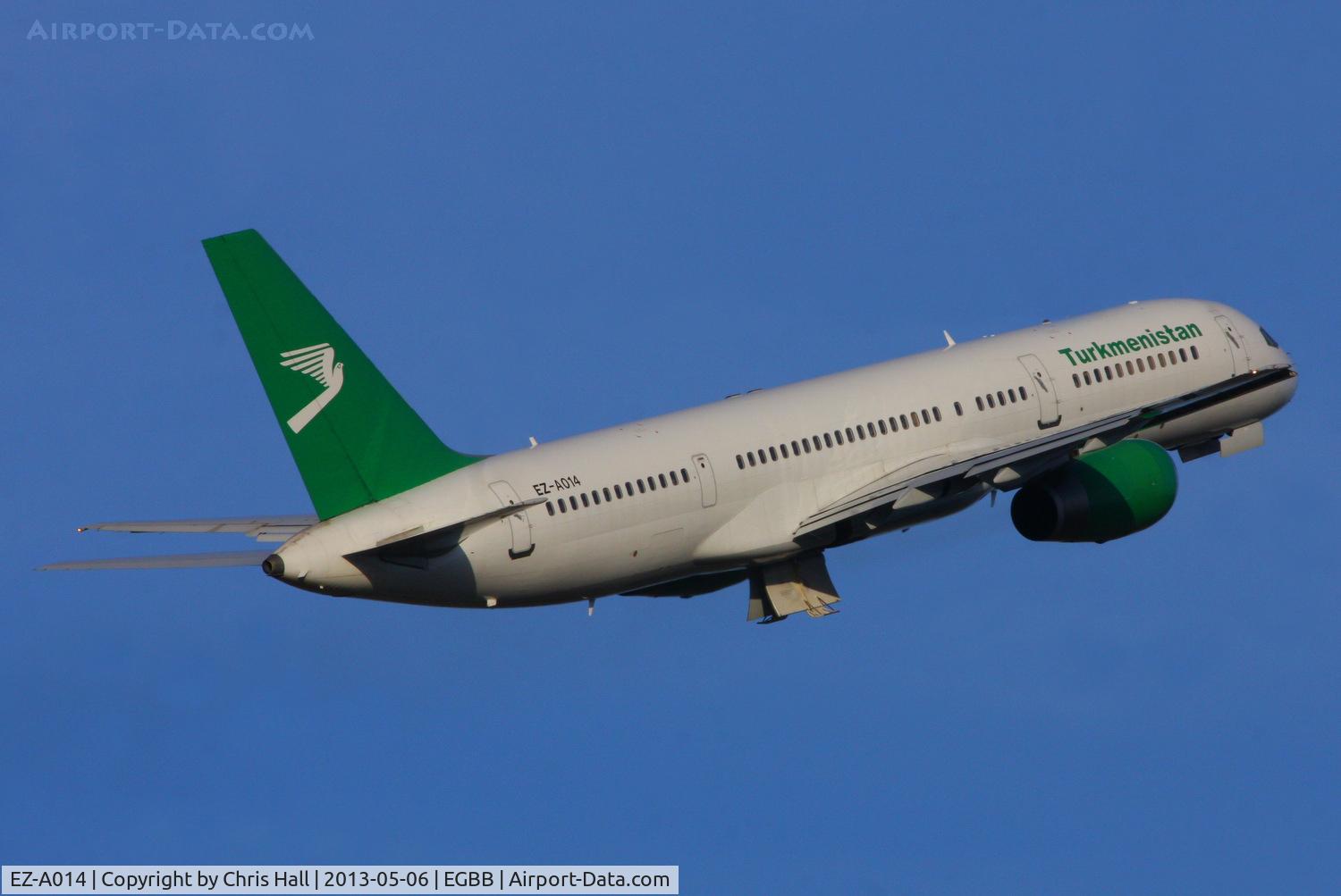 EZ-A014, 2001 Boeing 757-22K C/N 30863, Turkmenistan Airlines