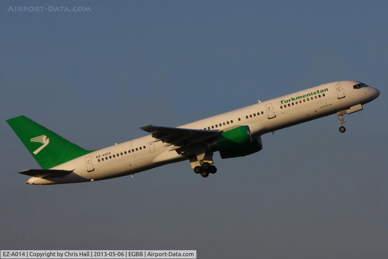 EZ-A014, 2001 Boeing 757-22K C/N 30863, Turkmenistan Airlines