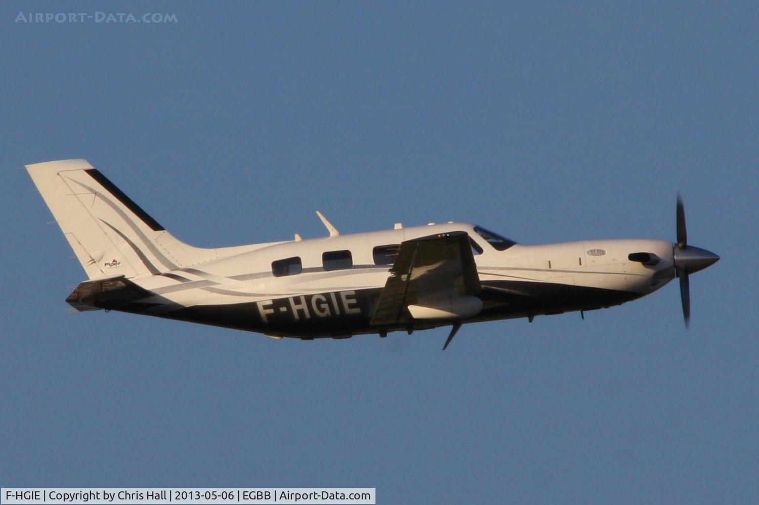 F-HGIE, 2008 Piper PA-46-500TP Malibu Meridian C/N 4697341, Meridian