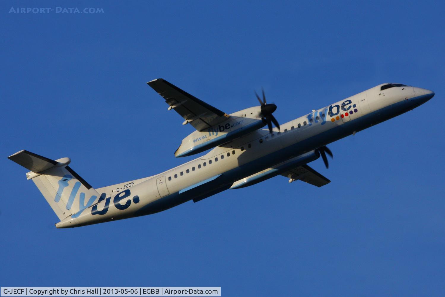G-JECF, 2004 De Havilland Canada DHC-8-402Q Dash 8 C/N 4095, flybe