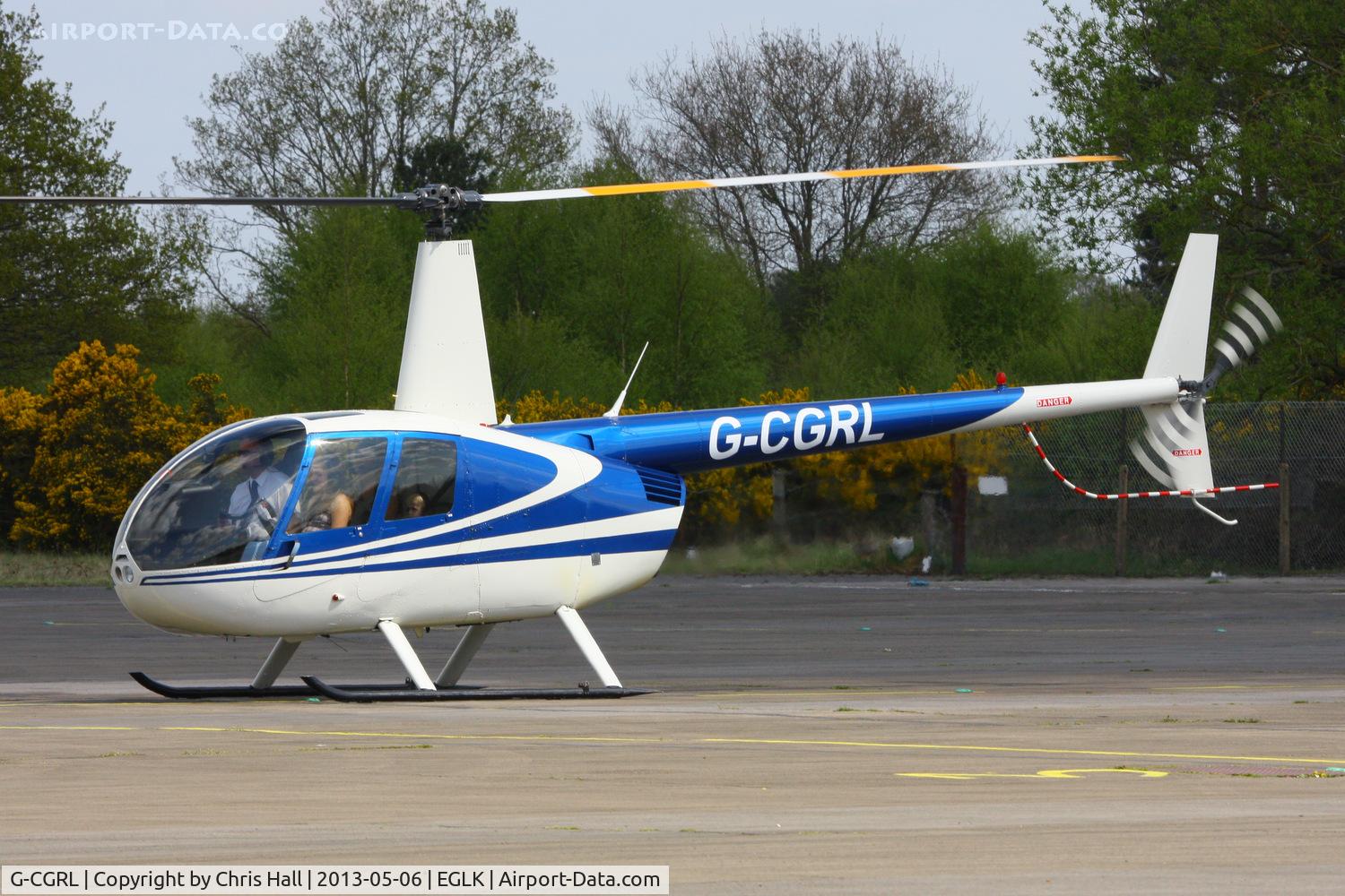 G-CGRL, 2002 Robinson R44 Raven C/N 1192, privately owned