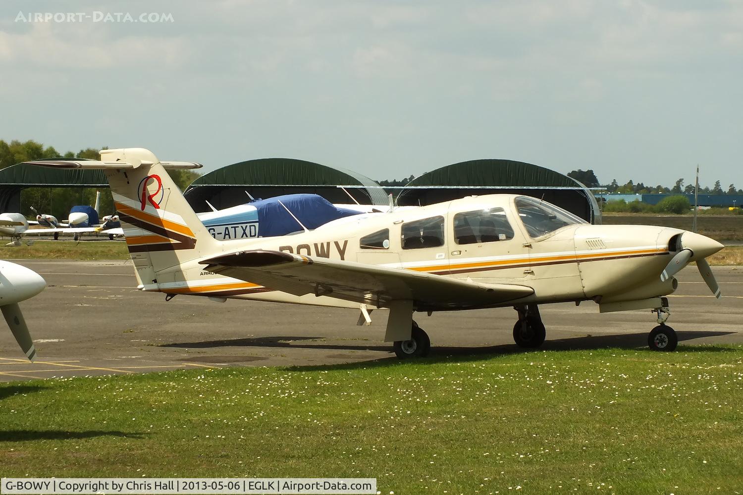 G-BOWY, 1981 Piper PA-28RT-201T Turbo Arrow IV Arrow IV C/N 28R-8131114, Blackbushe Aviation