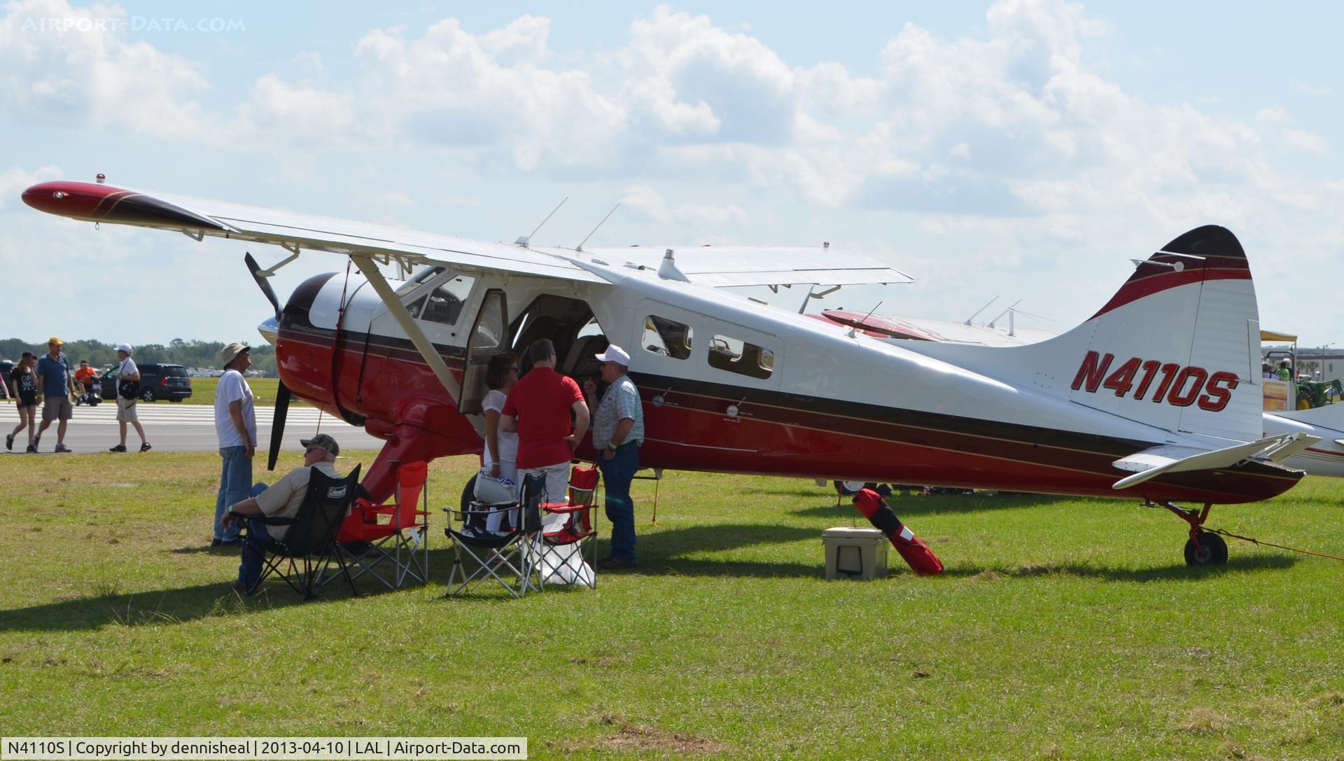 N4110S, 1953 De Havilland Canada DHC-2 Beaver Mk.1 C/N 593, 1953 DEHAVILLAND DHC-2MK1 AT SUN N FUN