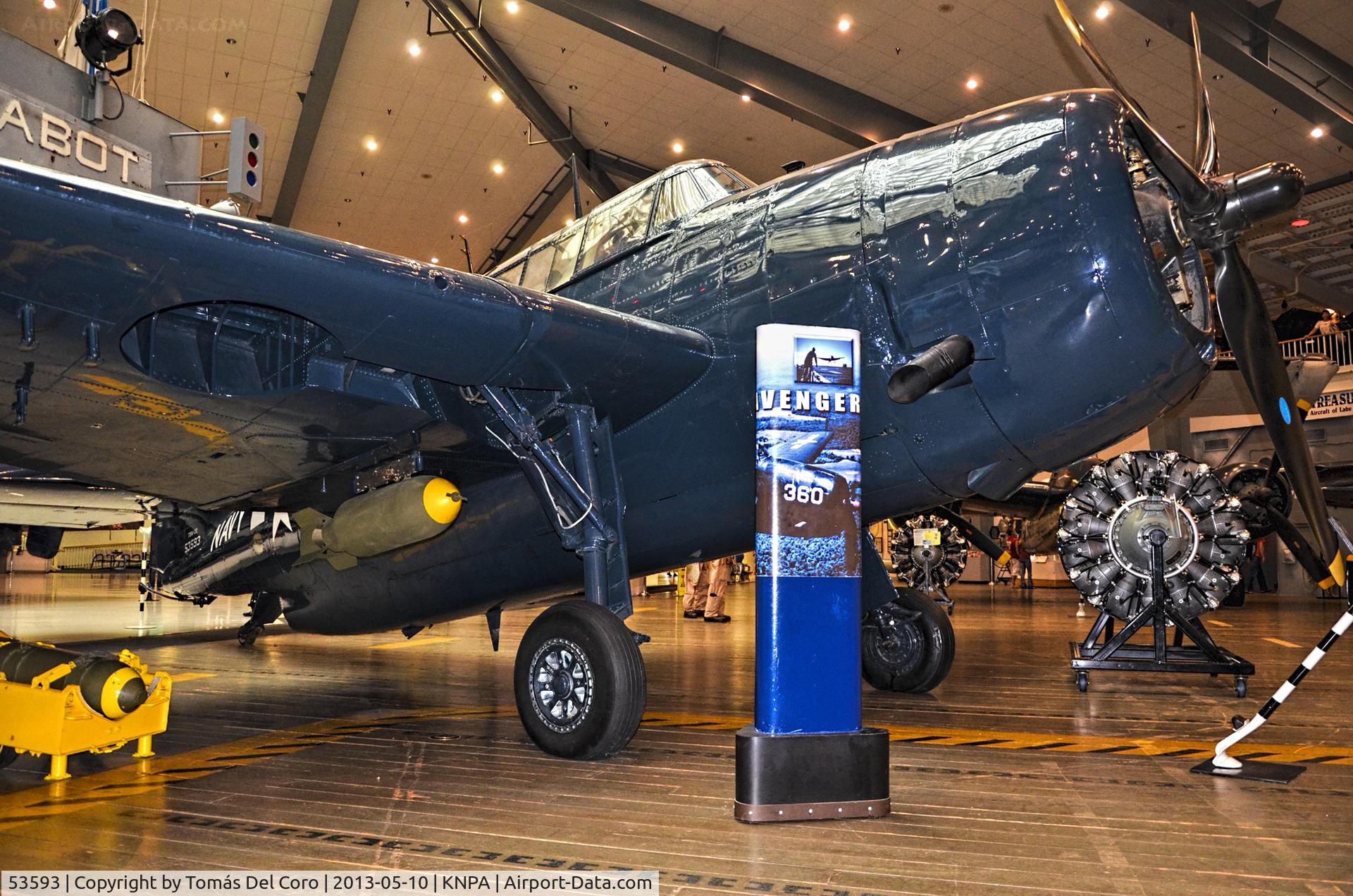 53593, 1945 Grumman TBM-3E Avenger C/N 3655, 1945 Eastern-General Motors TBM-3E Avenger BuNo 53593

National Naval Aviation Museum
TDelCoro
May 10, 2013