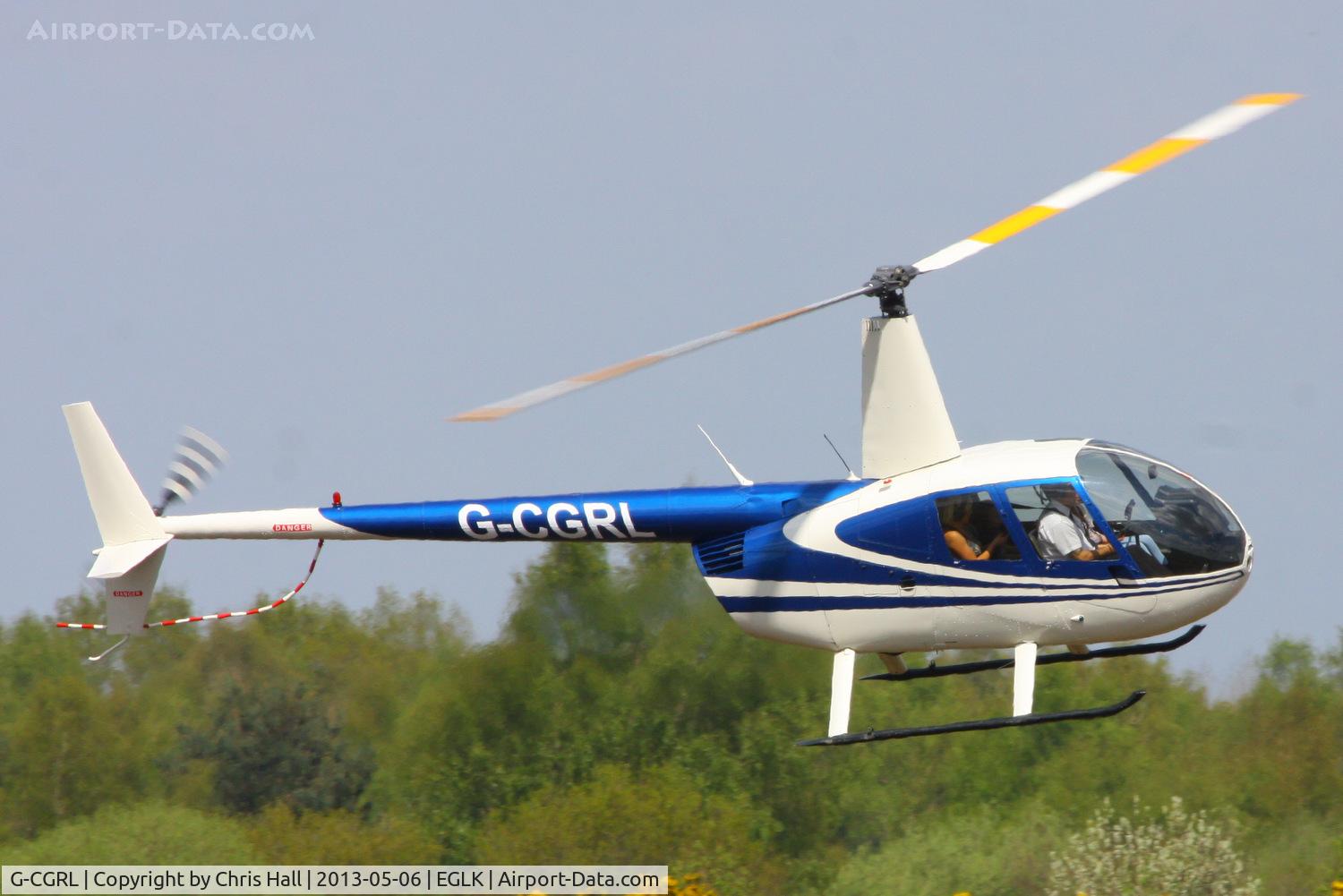 G-CGRL, 2002 Robinson R44 Raven C/N 1192, privately owned