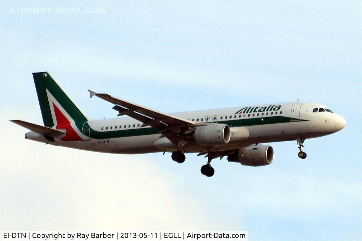 EI-DTN, 2009 Airbus A320-216 C/N 4143, Airbus A320-216 [4143] (Alitalia) Home~G 11/05/2013