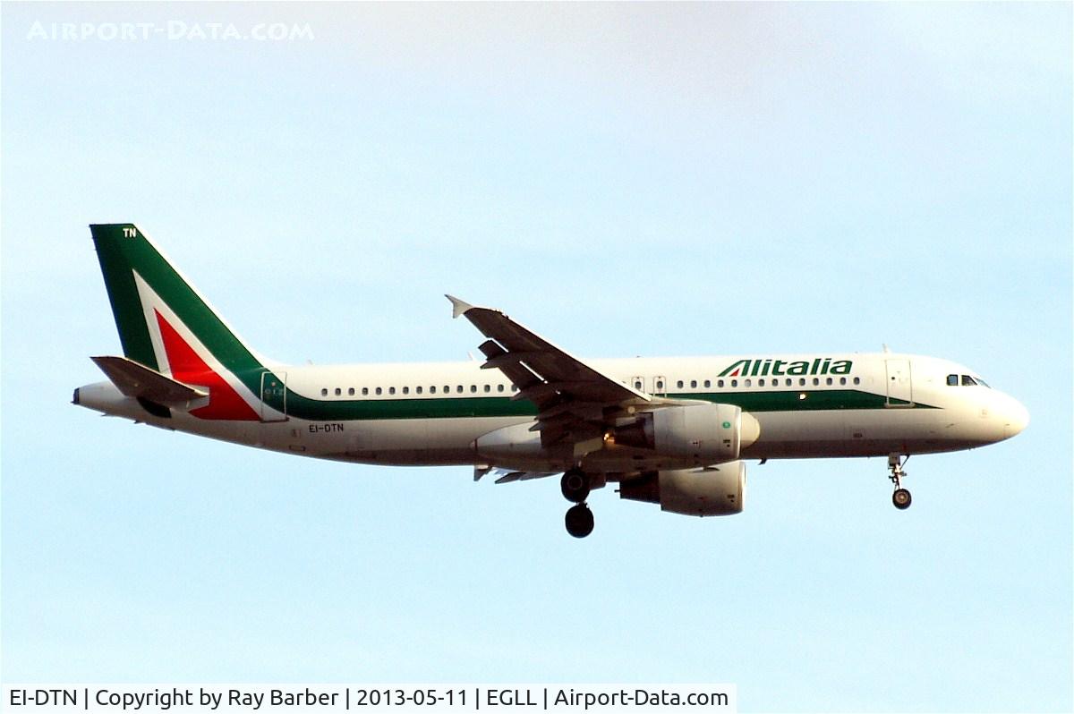 EI-DTN, 2009 Airbus A320-216 C/N 4143, Airbus A320-216 [4143] (Alitalia) Home~G 11/05/2013