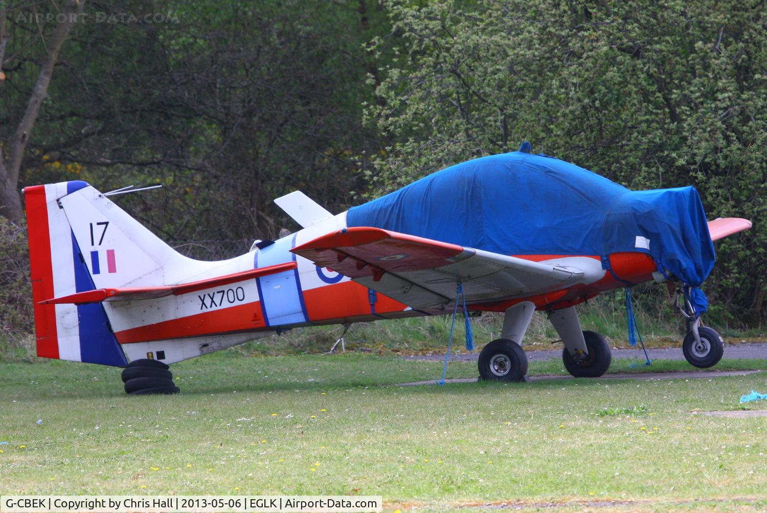 G-CBEK, 1975 Scottish Aviation Bulldog T.1 C/N BH120/349, privately owned