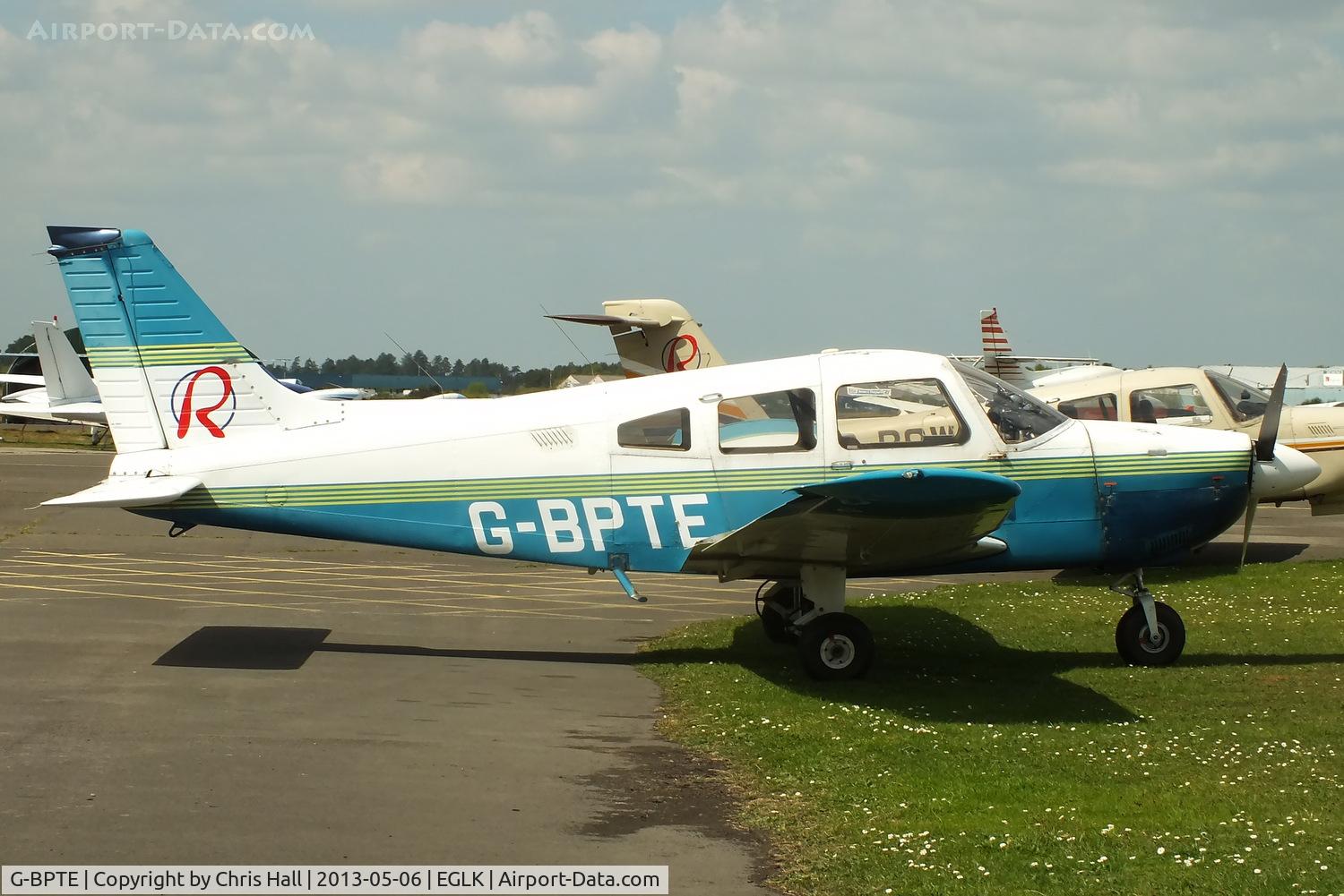 G-BPTE, 1976 Piper PA-28-181 Cherokee Archer II C/N 28-7690178, Blackbushe Aviation